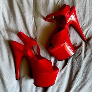 ADORE-708N 7 inch pleasers size 9